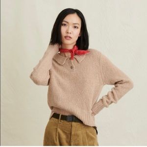 Alex Mill Frank Henley Wool Blend Sweater